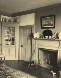 Belmont, dining room mantel, between 1925 and 1929. Creator: Frances Benjamin Johnston.