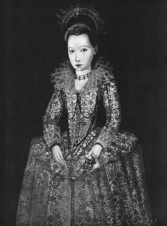 ''Queen Elizabeth I. as a child; from a picture exhibited at the Tudor Exhibition', 1890. Creator: Unknown.