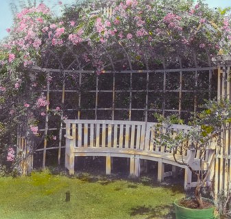 The Fens, Lorenzo Easton Woodhouse house, Huntting Lane, East Hampton, New York, 1914. Creator: Frances Benjamin Johnston.