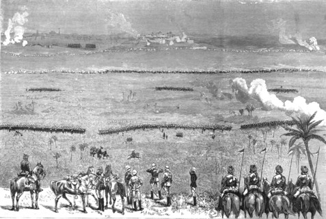 'Final Assault of the Northern Force at Delhi - Action at the Village of Mookundpoor', 1886.  Creator: Unknown.