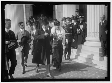 Woodrow Wilson, between 1915 and 1917. Creator: Harris & Ewing.