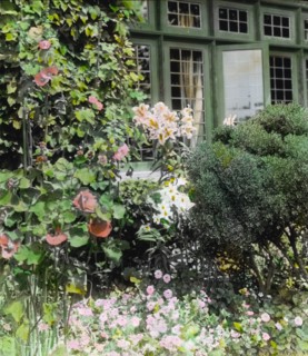 Dr. Peter Brown Wyckoff house, Gin Lane, Southampton, New York, 1914. Creator: Frances Benjamin Johnston.