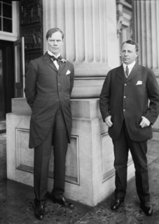 James Middleton Cox, Representative from Ohio, with Governor Sulzer of New York, 1912. Creator: Harris & Ewing.