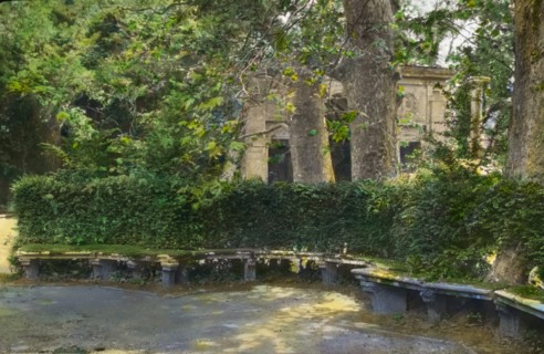 Villa Lante, Bagnaia, Lazio, Italy, 1925. Creator: Frances Benjamin Johnston.