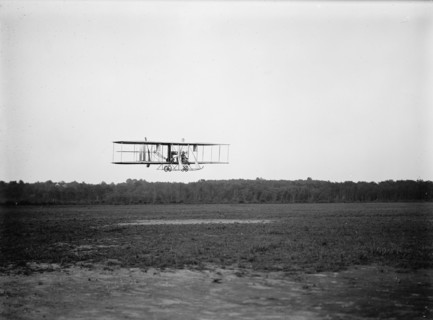 Army Aviation, College Park Aviation Field, 2nd Season - Wright Biplane, Type B..., 1912. Creator: Harris & Ewing.
