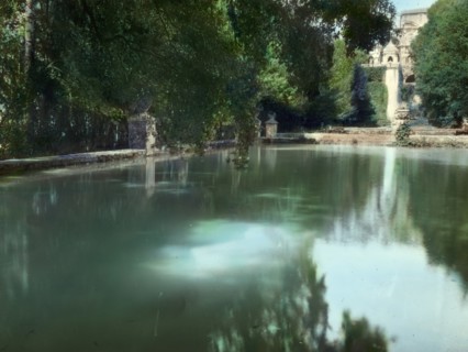 Villa d'Este, Tivoli, Lazio, Italy, 1925. Creator: Frances Benjamin Johnston.
