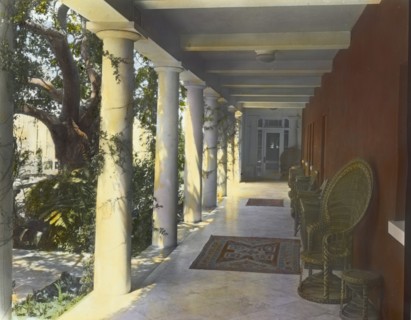 Solana, Frederick Forrest Peabody house, Eucalyptus Hill Road, Montecito, California, 1917. Creator: Frances Benjamin Johnston.