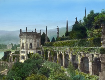 Villa Borromeo, Isola Bella, Lake Maggiore, Piedmont, Italy, 1925. Creator: Frances Benjamin Johnston.