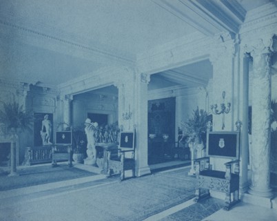 Mary Scott Townsend House, Wash., D.C.: Lobby, c1910. Creator: Frances Benjamin Johnston.