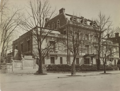 Mary Scott Townsend house, Washington, D.C., c1910. Creator: Frances Benjamin Johnston.