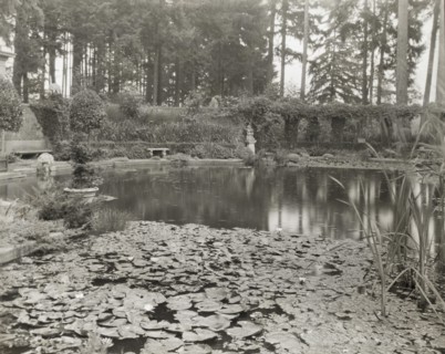 Thornewood, Chester Thorne house, Lakewood, Washington, 1923. Creator: Frances Benjamin Johnston.