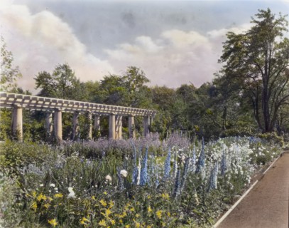 Lake Terrace, John Stoughton Newberry, Jr., house, 99 Lake Shore Drive, Grosse Pointe Farms, 1917. Creator: Frances Benjamin Johnston.