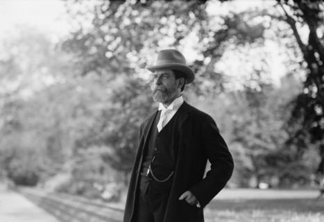 Charles Evans Hughes, Governor of New York, Associate Justice of Supreme Court, Chief Justice, 1912. Creator: Harris & Ewing.