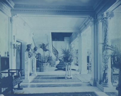 Mary Scott Townsend House, Wash., D.C.: Hallway of lobby, c1910. Creator: Frances Benjamin Johnston.