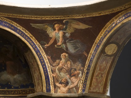 Maquette du décor de la chapelle des Morts (dite chapelle des Ames) église Notre-Dame..., c.1836. Creator: Merry Joseph Blondel.