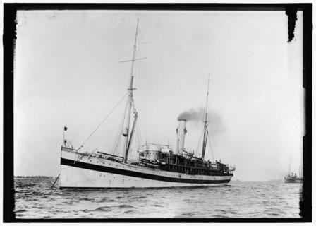U.S.S. Solace, between 1914 and 1918. Creator: Harris & Ewing.