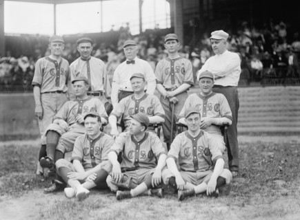 Baseball, Congressional - Front Row: Kinkead of New Jersey; Pat Harrison; Murray..., 1912. Creator: Harris & Ewing.