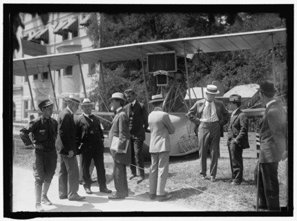 National Aero Coast Patrol Commn. Curtiss Hydroaeroplane..., between 1913 and 1917. Creator: Harris & Ewing.