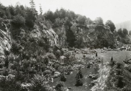 Benvenuto, Robert Pim Butchart house, 800 Benvenuto Avenue, Central Saanich..., Canada, 1923. Creator: Frances Benjamin Johnston.