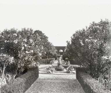 Villa Gamberaia, Settignano, Tuscany, Italy, 1925. Creator: Frances Benjamin Johnston.