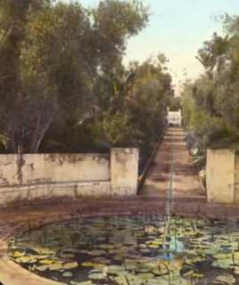 El Fureidis, James Waldron Gillespie house, Parra Grande Lane, Montecito, California, 1917. Creator: Frances Benjamin Johnston.