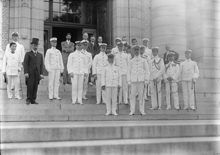 Marshal-Admiral the Marquis Togo Heihachiro, U.S.Naval Academy, Annapolis, Maryland, 1911. Creator: Harris & Ewing.