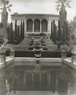 Las Tejas, Oakleigh Thorne house, 170 Picacho Road, Montecito, California, 1923. Creator: Frances Benjamin Johnston.