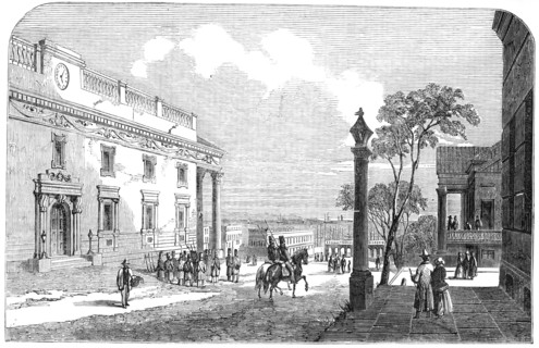 Odessa - The Theatre, 1854. Creator: Unknown.