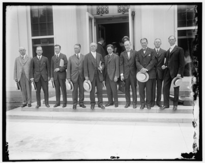 Chicago businessmen, between 1910 and 1920. Creator: Harris & Ewing.
