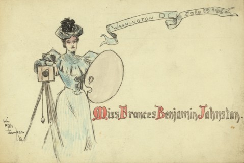 Miss Frances Benjamin Johnston, Washington DC, July 19, '96. Creator: Frances Benjamin Johnston.