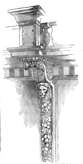 Truss Supporting the Gallery, St. George's Hall, Liverpool, 1854. Creator: Unknown.