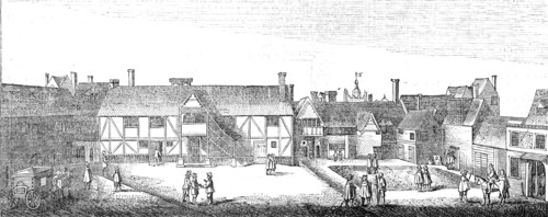 South View of Arundel House in 1646, 1854. Creator: Unknown.
