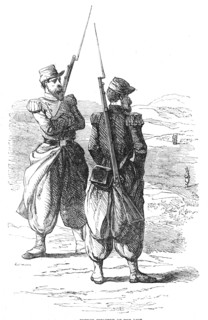 French Infantry of the Line, 1854. Creator: Unknown.