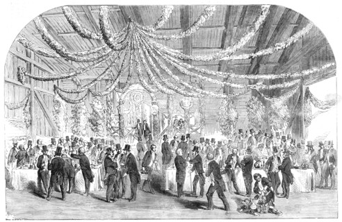 Collation, at the Opening of the Norwegian Trunk Railway, 1854. Creator: Unknown.