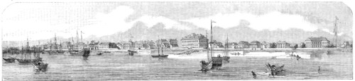 Shanghae, from an original sketch, 1854. Creator: Unknown.