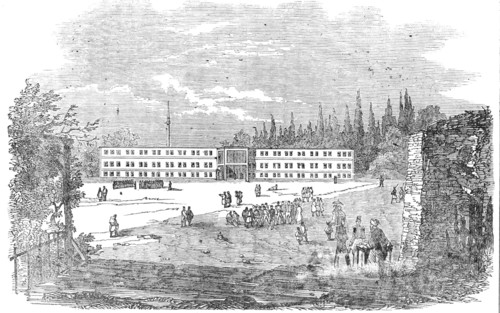 Barracks of Cassim Pacha, in Constantinople, 1854. Creator: Unknown.