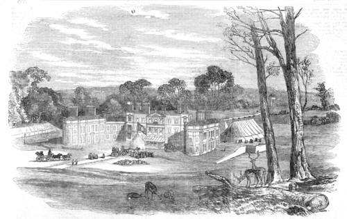 Hawkstone House, the seat of Viscount Hill, 1854. Creator: Unknown.