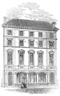 The London and Westminster Bank - Holborn Branch, 1854. Creator: Unknown.