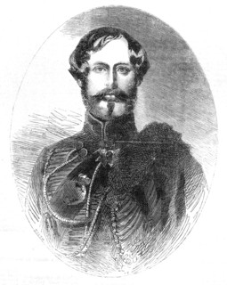His Grace the Duke of Leeds, Mover of the Address to Her Majesty, in the House of Lords..., 1854. Creator: Unknown.