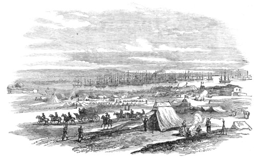 French Troops landing at Cape Chersonese, 1854. Creator: Unknown.