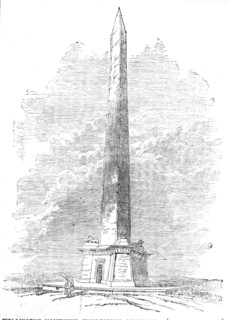 Wellington Monument, Wellington, Somerset, 1854. Creator: Unknown.
