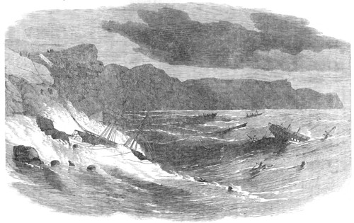 Storm in Balaclava Bay, 1854. Creator: Unknown.