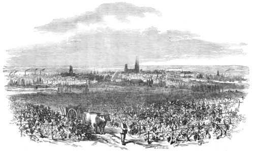 The City of Bordeaux, 1854. Creator: Edmund Evans.
