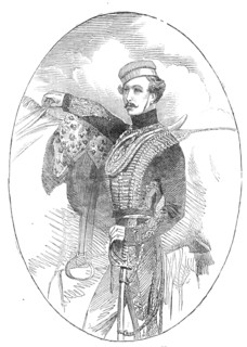 The late Captain Lewis Edward Nolan, 15th Hussars, 1854. Creator: Unknown.