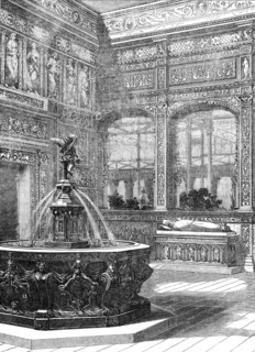 The Renaissance Court, at the Crystal Palace, Sydenham, 1854. Creator: Unknown.