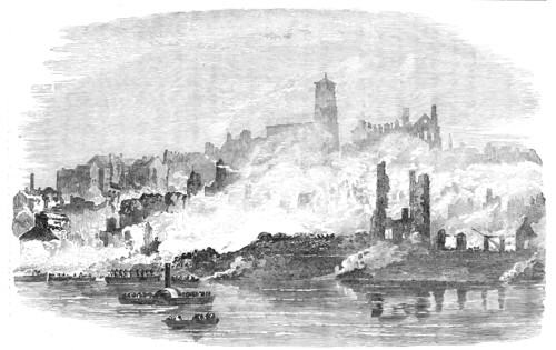 Remains at Gateshead - Site of the Explosion, 1854. Creator: Unknown.