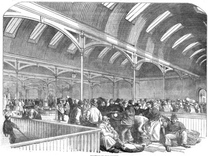 Billingsgate New Market, 1854. Creator: Unknown.