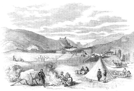 Balaclava, the Scene of the Successful Cavalry Charge, 1854. Creator: Unknown.