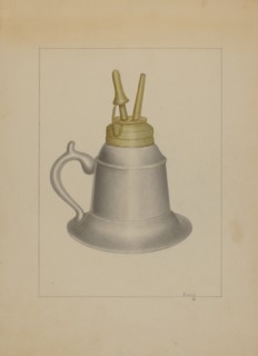 Lamp, c. 1936.