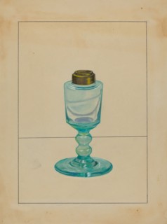 Lamp, c. 1940.